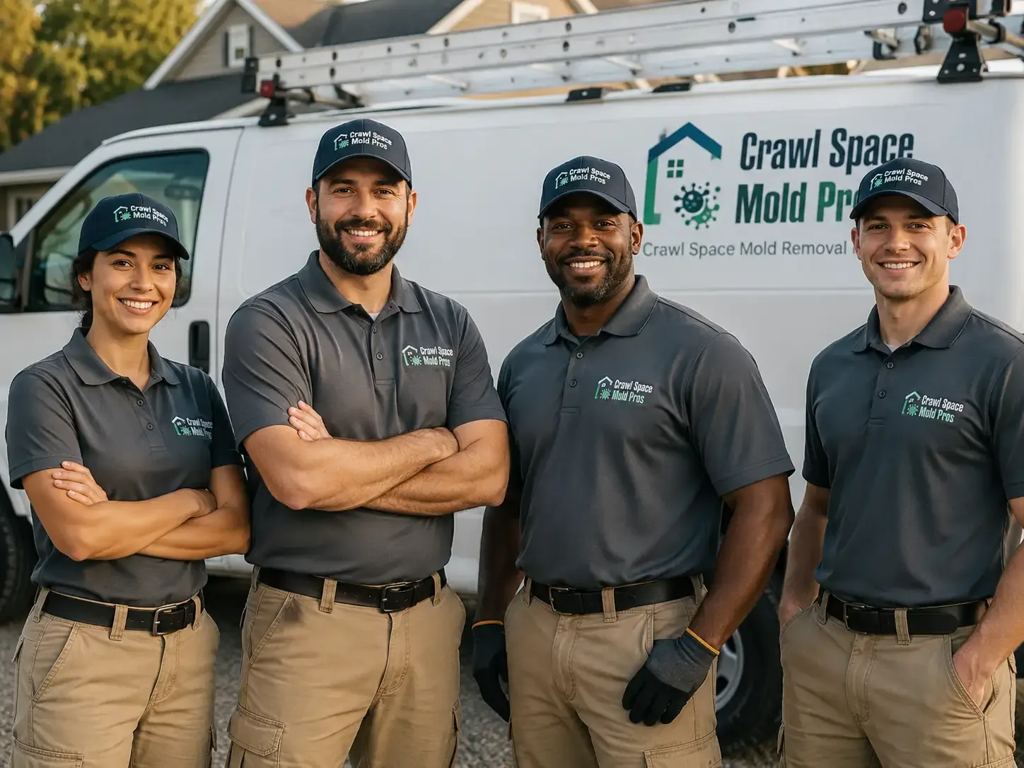 Crawl Space Mold Removal company in Evans, LA